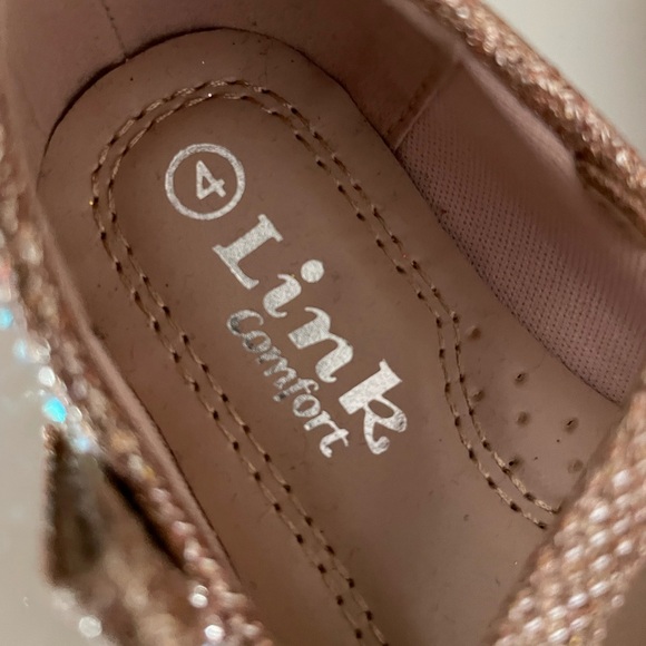 Link toddler girl dress shoes size 4 never been worn - Picture 3 of 4